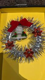 Vintage deur hanger kerst, Diversen, Kerst, Ophalen of Verzenden, Nieuw