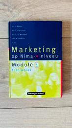 Marketing op Nima A Niveau - Theorieboek Module 1, Ophalen of Verzenden, Zo goed als nieuw, Economie en Marketing