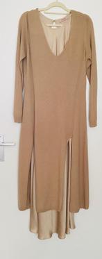 TWINSET nieuwe gebreide jurk met onderjurk maat XL, Twinset, Beige, Maat 42/44 (L), Nieuw