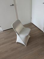 Stoelhoezen stoelhoes stoel bekleding creme ivoor, Huis en Inrichting, Ophalen of Verzenden, Nieuw