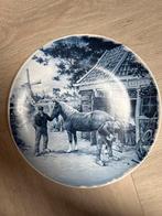 Delfts Blauw Wandbord Smidse, Ophalen of Verzenden