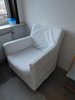 IKEA Stoel met Wasbare Hoes - Wit, Huis en Inrichting, Fauteuils, Ophalen, Gebruikt, Minder dan 75 cm, Scandinavisch