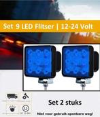 Zwaailicht | Set LED flitsers | 12-24 Volt |  Blauw, Nieuw, Ophalen of Verzenden