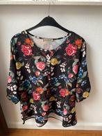 Gebloemde blouse van Sensi Wear, maat L/XL, valt groot, Sensi Wear, Ophalen of Verzenden, Zo goed als nieuw, Maat 46/48 (XL) of groter