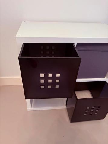 Ikea kallax Kast met opbergbakken beschikbaar voor biedingen