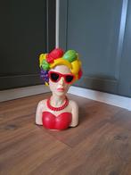 Vaas / bloempot hoofd nieuw, Kunststof, Overige kleuren, Nieuw, Ophalen of Verzenden