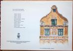 Reproducties aquarellen gevels KNSM, 1960 tot 1980, Ophalen of Verzenden, Zo goed als nieuw, Gebouw
