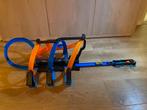 Hotwheels Loopingbaan kurkentrekker crash, Kinderen en Baby's, Speelgoed | Racebanen, Ophalen, Zo goed als nieuw, Elektrisch, Hot Wheels