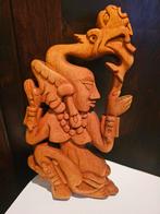 Houten Maya Godin Ixchel Sculptuur, Antiek en Kunst, Kunst | Beelden en Houtsnijwerken, Ophalen of Verzenden