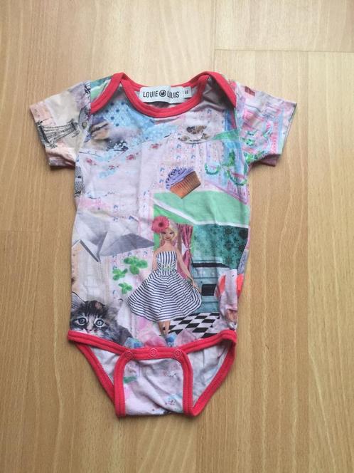 Leuke romper zomer meisje maat 68 lijkt op Molo merk Louie, Kinderen en Baby's, Babykleding | Maat 68, Zo goed als nieuw, Meisje