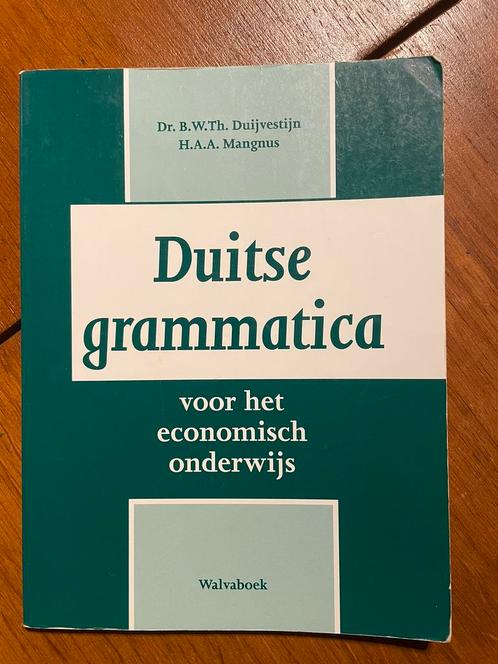 Duitse grammatica voor het economisch onderwijs, Boeken, Schoolboeken, Gelezen, Nederlands, Overige niveaus, Ophalen of Verzenden