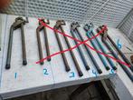 Buigijzers, diverse afmetingen, Doe-het-zelf en Verbouw, Ophalen of Verzenden, Gebruikt