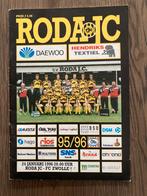 PROGRAMMABOEKJE RODA JC-FC ZWOLLE 95-96, Verzamelen, Ophalen of Verzenden, Zo goed als nieuw, Roda JC, Overige typen