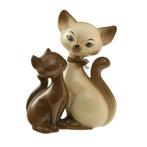 Kitty de Luxe kattenbeeldje Siam in love van Goebel, Ophalen of Verzenden, Zo goed als nieuw, Dier