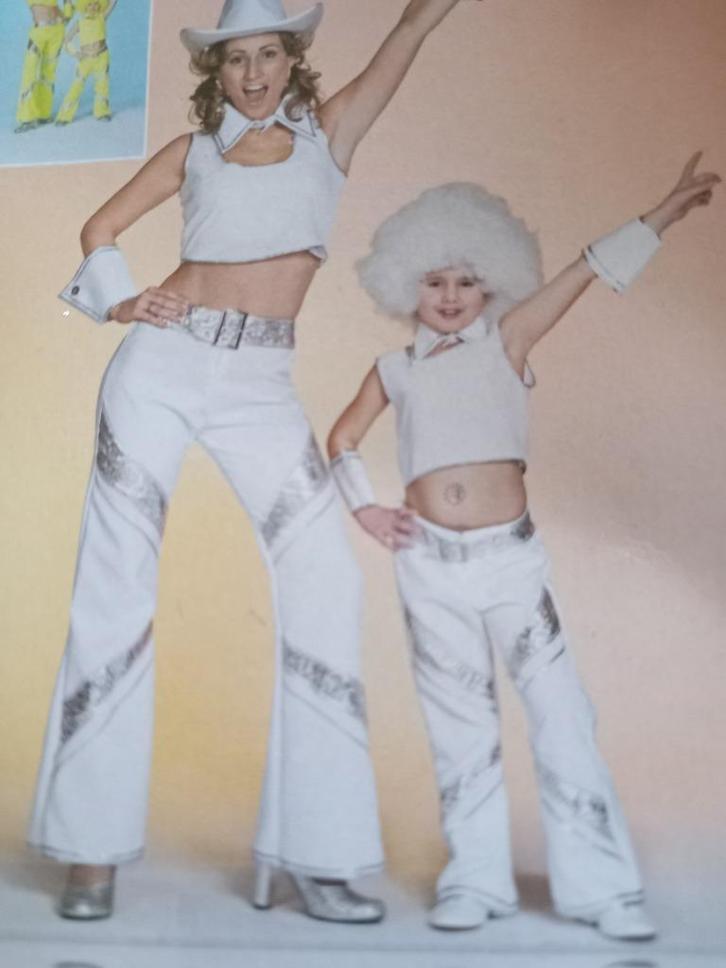 Carnaval disco queen, Kleding | Dames, Carnavalskleding en Feestkleding, Nieuw, Kleding, Carnaval, Maat 42/44 (L), Ophalen of Verzenden