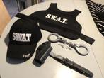 SWAT pet en - vest voor kind, one size, politie, verkleden, Kinderen en Baby's, Carnavalskleding en Verkleedspullen, Ophalen, Gebruikt