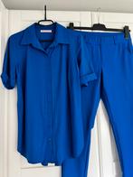 Studio anneloes set Poppy blouse L & flo bonded broek M, Blauw, Ophalen of Verzenden, Zo goed als nieuw