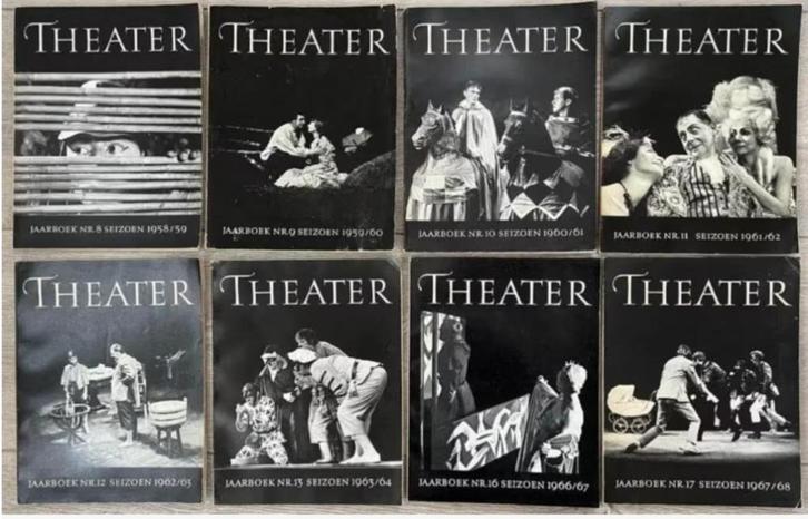 8 x Nederlands theater jaarboeken, Boeken, Kunst en Cultuur | Dans en Theater, Toneel, Ophalen of Verzenden