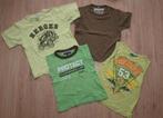 4 Groene Shirtjes (104-110), Kinderen en Baby's, Gebruikt, GS-DEPT, Ophalen of Verzenden, Shirt of Longsleeve