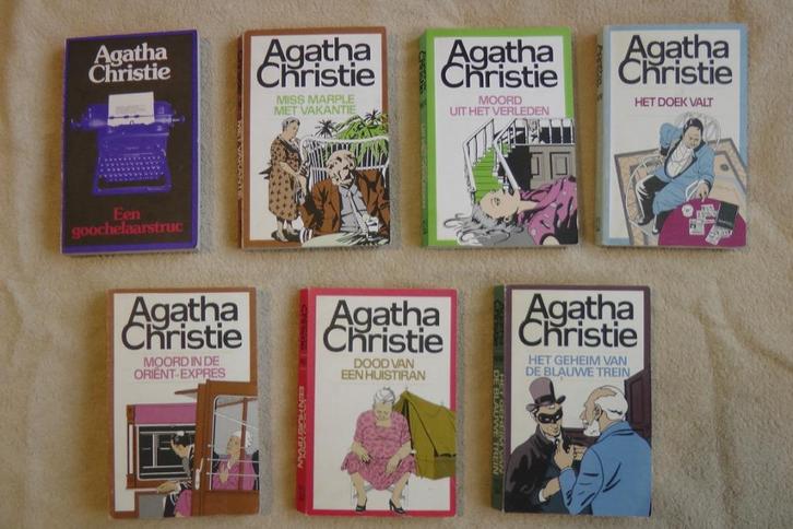 Leuke spannende boeken van Agatha Christie (8-stuks), Boeken, Detectives, Zo goed als nieuw, Tv-bewerking, Ophalen of Verzenden