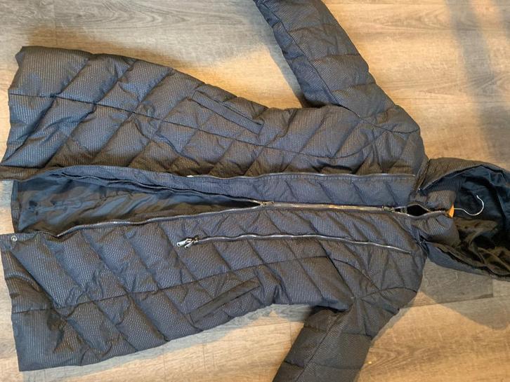 Winterjas maat 38/40, Kleding | Dames, Jassen | Winter, Zo goed als nieuw, Maat 38/40 (M), Zwart, Ophalen of Verzenden