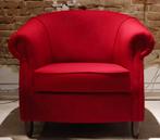 2 Prachtige clubfauteuils Kings Design, Huis en Inrichting, Fauteuils, Ophalen, Zo goed als nieuw, Stof, Minder dan 50 cm