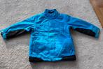 Blauwe ski jas, mt 110-116, Kinderen en Baby's, Kinderkleding | Maat 110, Ophalen, Gebruikt, Jongen of Meisje, Jas