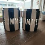 Riviera Maison Summer Windlichten - set van 2, Huis en Inrichting, Overige materialen, Ophalen of Verzenden, Zo goed als nieuw