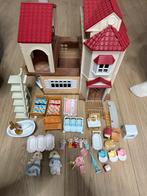 Sylvanian familiehuis met accessoires, Kinderen en Baby's, Speelgoed | Poppenhuizen, Ophalen of Verzenden, Zo goed als nieuw, Poppenhuis