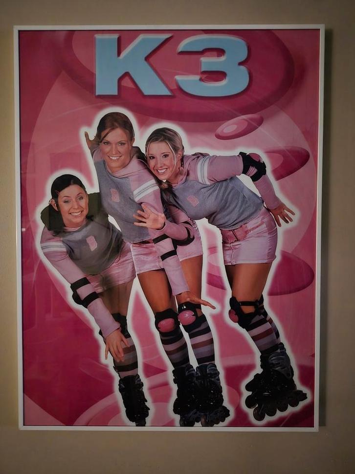 Nieuwe grote poster van K3 originals, Verzamelen, Posters, Zo goed als nieuw, Film en Tv, A1 t/m A3, Ophalen of Verzenden
