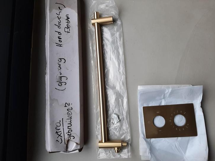 GRATIS glijstang v handdouche en bedieningspaneel, Huis en Inrichting, Deurbellen, Nieuw, Ophalen