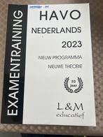 Examentraining Nederlands HAVO 2023, Boeken, Schoolboeken, Ophalen of Verzenden, Nieuw, HAVO, Nederlands