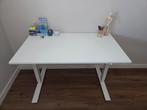 Zit/sta bureau / tekentafel wit, Ophalen, Gebruikt, 100 tot 150 cm, Tot twee personen