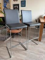 Twee stijlvolle barkrukken, Huis en Inrichting, Barkrukken, Ophalen, Met voetsteun, 60 tot 90 cm, Zo goed als nieuw