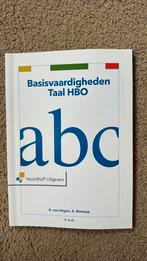 Ron van Hogen - Basisvaardigheden Taal HBO, Ophalen of Verzenden, Zo goed als nieuw, Ron van Hogen; Everdien Rietstap
