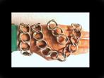 Bijzonder Designer Schakel Zilveren Collier/ Armband/Broche!, Sieraden, Tassen en Uiterlijk, Antieke sieraden, Verzenden, Zilver
