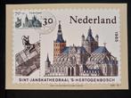 Den Bosch   Kerk Maximumkaart gestempeld PTT, Verzenden, 1980 tot heden, Ongelopen, Noord-Brabant