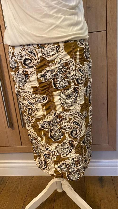 Rok Rimpel rokje Rozes of Avalon Maat L, Kleding | Dames, Rokken, Zo goed als nieuw, Maat 38/40 (M), Overige kleuren, Knielengte