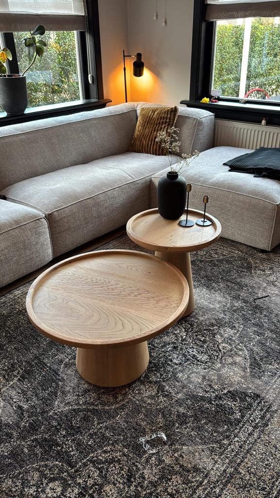 Dutchbone Vloerkleed -174x243 cm Grijs, Wit, Zwart, Huis en Inrichting, Stoffering | Tapijten en Kleden, Gebruikt, 150 tot 200 cm