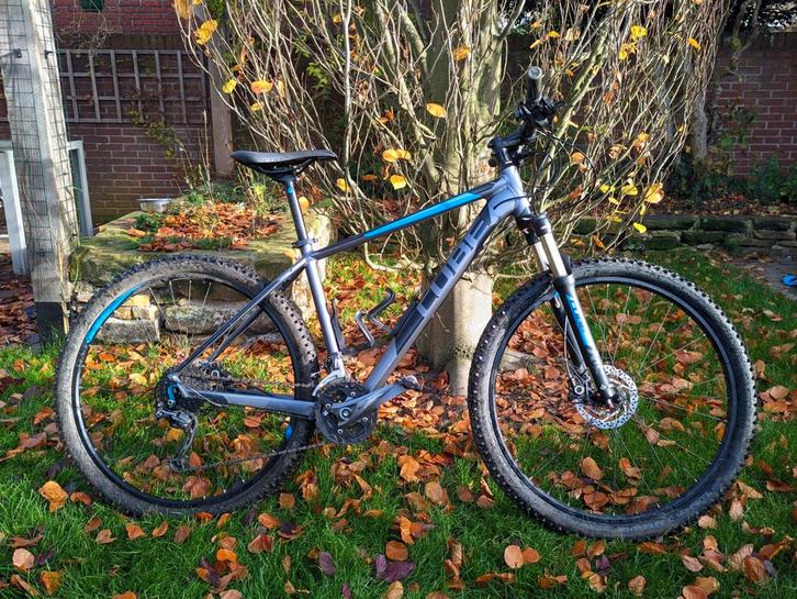 Cube Analog (2016) grey/blue, Fietsen en Brommers, Fietsen | Mountainbikes en ATB, Gebruikt, Overige merken, 45 tot 49 cm, Ophalen