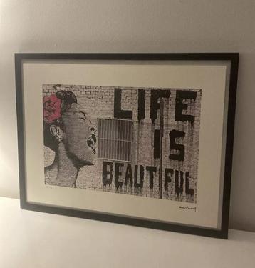 BANKSY : litho met certificaat beschikbaar voor biedingen