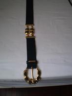 Exclusieve grijs/blauwe lederen ceintuur van Roberto Bellido, Kleding | Dames, Riemen en Ceinturen, Overige kleuren, 3 tot 5 cm