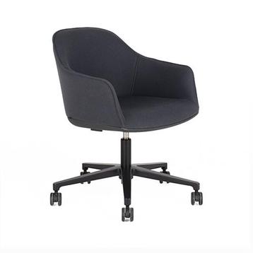 1 Vitra Softshell bureaustoel Zwart Nieuw beschikbaar voor biedingen