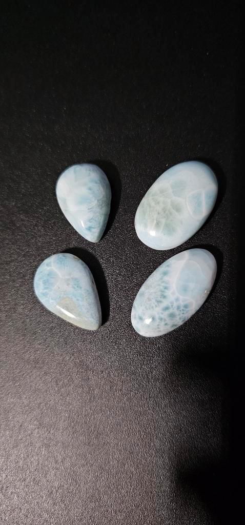Larimar Cabochons - Dominicaanse Republiek, Sieraden, Tassen en Uiterlijk, Edelstenen, Zo goed als nieuw, Ophalen of Verzenden