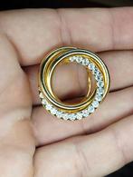 prachtige vintage clips in goudkleur, Ophalen of Verzenden, Zo goed als nieuw, Goud, Overige materialen