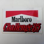 Leuke oude sticker.   Marlboro Challenge 1985., Ophalen of Verzenden