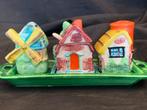 vintage figuratief peper zout en mosterdstel, Ophalen of Verzenden