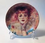 Leuk wandbord, sierbord met roodharige jongedame, Pools, Ophalen of Verzenden