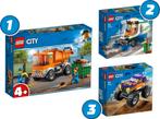Lego 66686 - Vuilniswagen Straatveegmachine en Monstertruck, Kinderen en Baby's, Speelgoed | Duplo en Lego, Ophalen of Verzenden