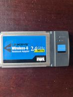 Linksys Wireless-G Notebook Adapter, Computers en Software, Ophalen of Verzenden, Gebruikt, Intern